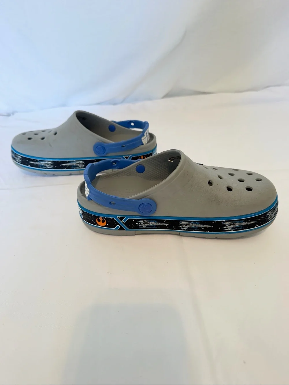 Star Wars Kids Shoe Bundle – 3 Pairs – Size 3 – Crocs & Gap – EUC